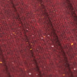 Vinr&oslash;dt kasjmirskjerf med spetter