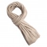 Beige spettet kasjmirskjerf