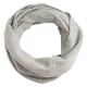Gråt tubehalstørklæde i ren cashmere