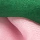Tofarget pashmina skjerf i mørkegrønt og rosa