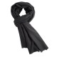 Koksgrått twill-vevd Kasjmirskjerf 