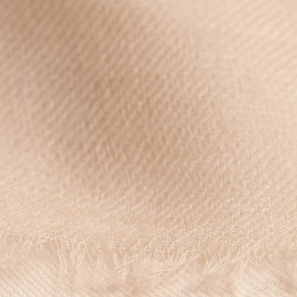 Sandfarget pashmina sjal i 2 ply twill