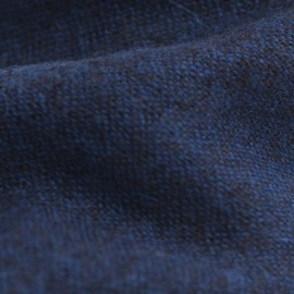 Kasjmirskjerf i blå og sort melange
