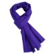 Blålilla twill-vevd pashmina skjerf