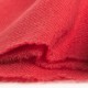 Tranebærrødt twill-vevd pashminaskjerf