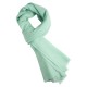 Mintgrønt twill-vevd pashminaskjerf