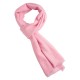 Lys rosa twill-vevd pashminaskjerf