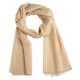 Beige diamantvevd pashmina sjal