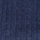 Indigo kabelstrikket teppe i merino og kasjmir