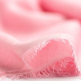 Lyst rosa pashmina sjal i kasjmir og silke