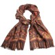 Paisley skjerf i jordfarger