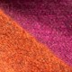 Yak skjerf i natur/fuchsia/oransje