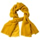 Karrygult pashmina sjal i 2 ply twill
