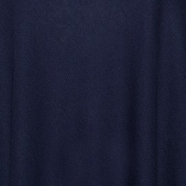 Marineblå poncho i en lett silke/kasjmir blanding