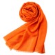 Rustoransje pashmina sjal i kasjmir og silke