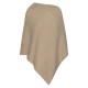 Sandfarget kasjmir poncho