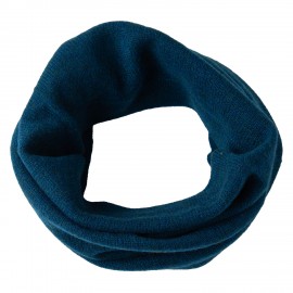 Petroleumsblå halsvarmer i ren kashmir