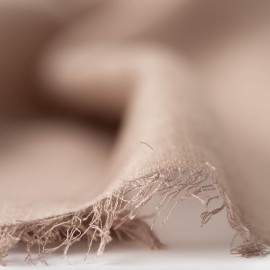 Beige pashmina sjal i kasjmir og silke