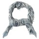 Dueblå bandana med paisley-trykk