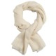 Off-white pashmina sjal i jacquardmønster