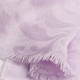 Lavendelfarget jacquardvevd pashmina sjal