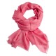 Rosa jacquard-vevd pashmina sjal