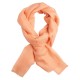 Ferskenfarget pashmina sjal i 2 ply kasjmir
