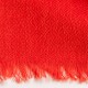 Pashmina sjal i flott korallrød farge