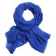 Pashmina sjal i tidløs blålilla farge