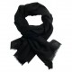 Sort diamantvevd pashmina sjal