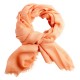 Diamantvevd pashmina sjal i ferskenfarge
