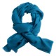 Stålblått diamantvevd pashmina sjal
