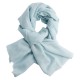 Twill-vevd pashmina skjerf i lys opalfarge
