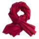 Twill-vevd pashmina skjerf i burgunderfarge