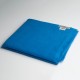 Twill-vevd pashmina skjerf i azurblå