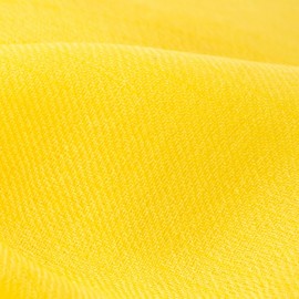 Gult psahmina skjerf i 2 ply twill