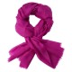 Lyngfarget pashmina skjerf i 2 ply twill